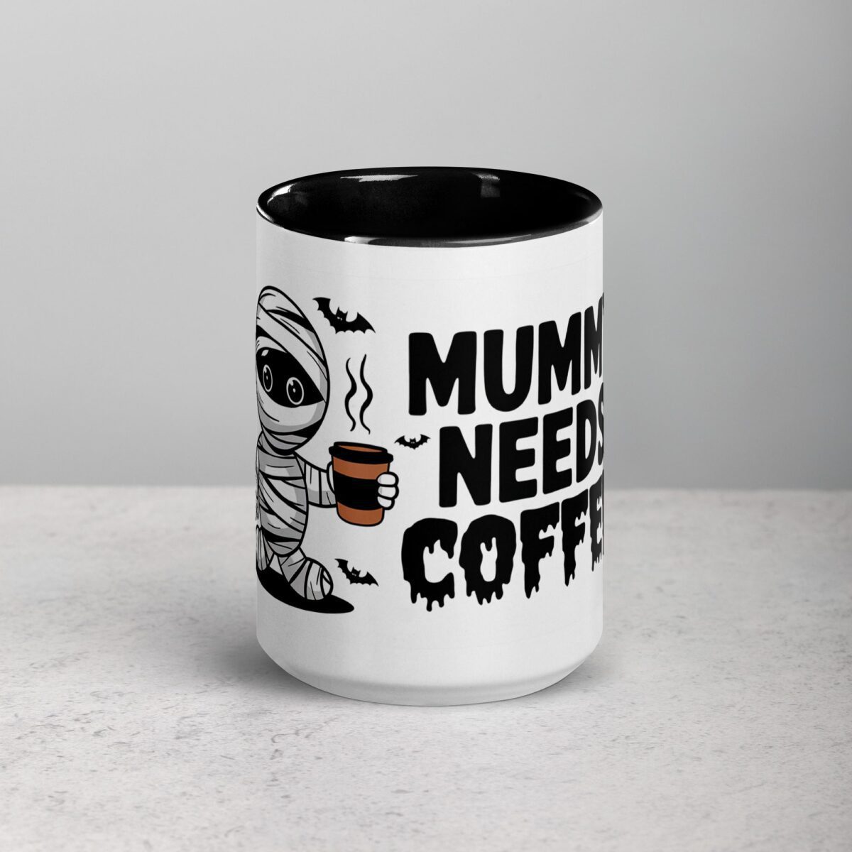 Mummy Needs Coffee Halloween Mug - Image 4