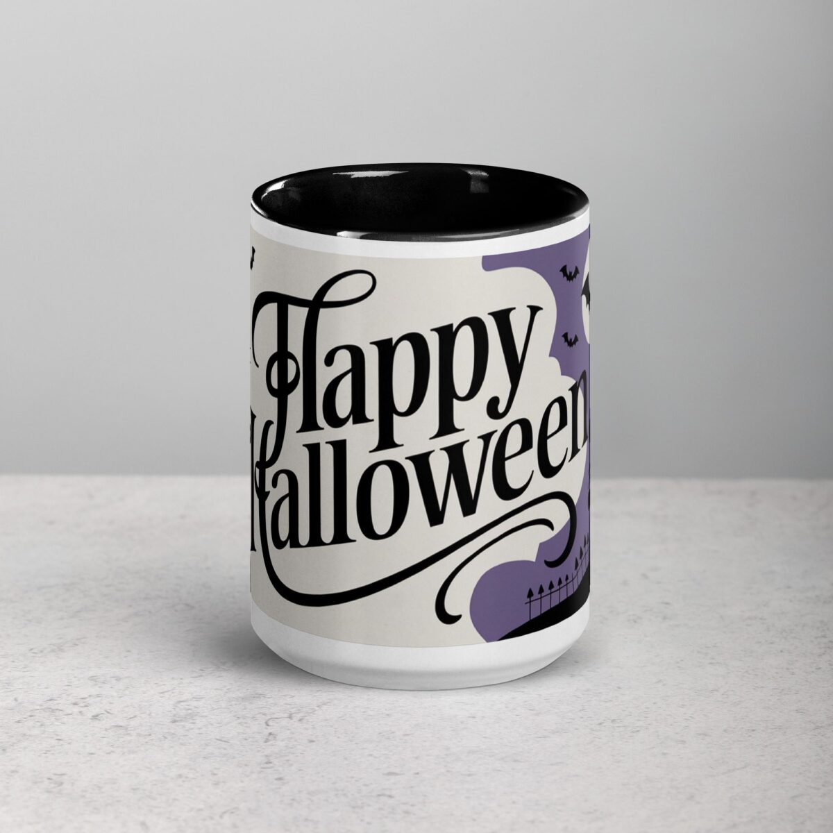 Happy Halloween Sophisticated Coffee Mug & Tea Cup - Image 4