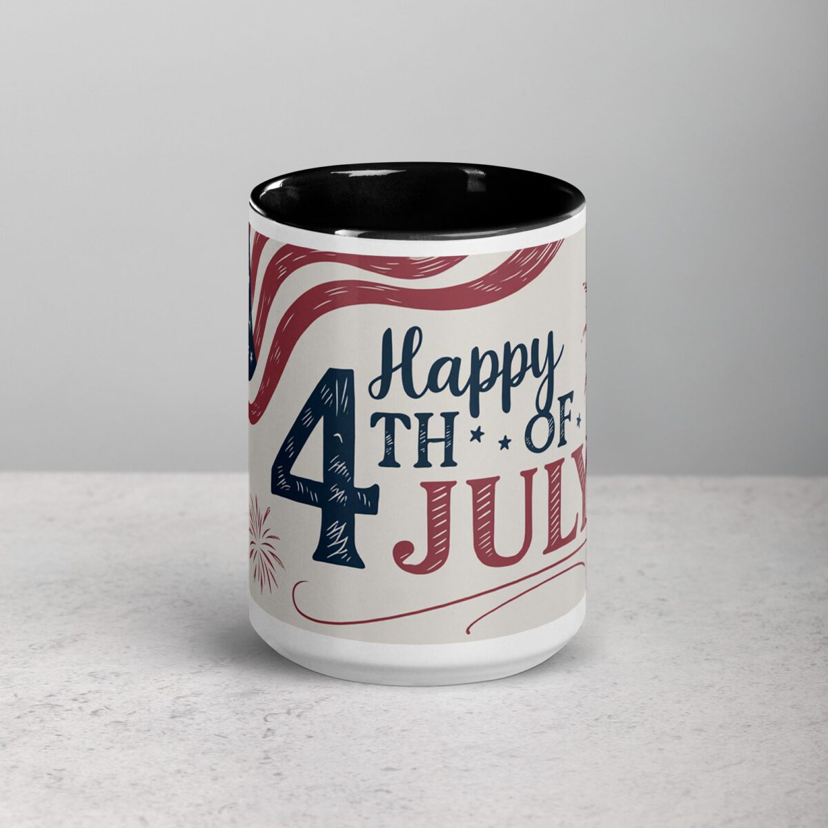 Happy 4th of July Elegant Coffee Mug - Image 4