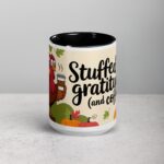 Stuffed with Gratitude (and Coffee) Thanksgiving Mug - Image 4