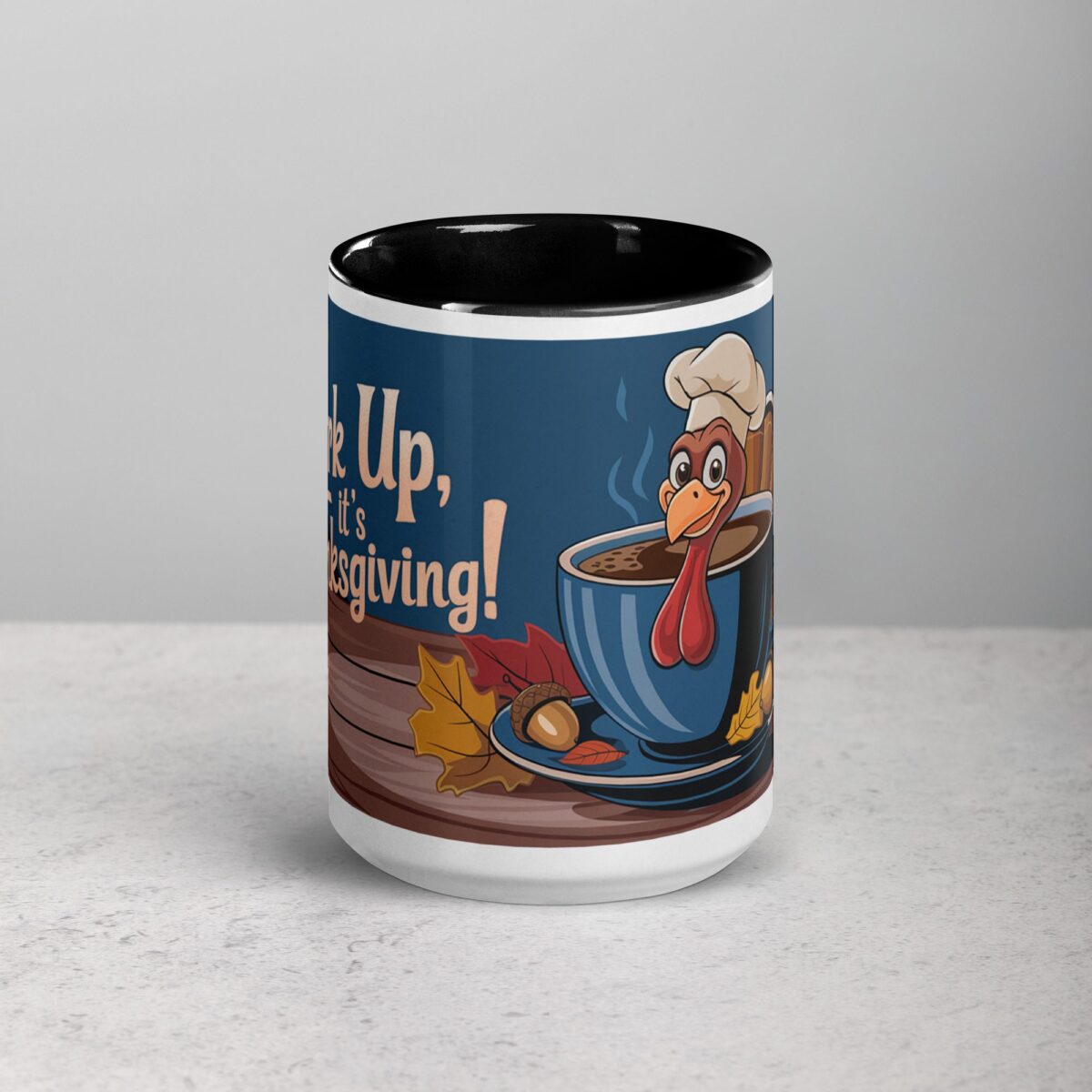 Perk Up, It’s Thanksgiving! Coffee Mug - Image 4
