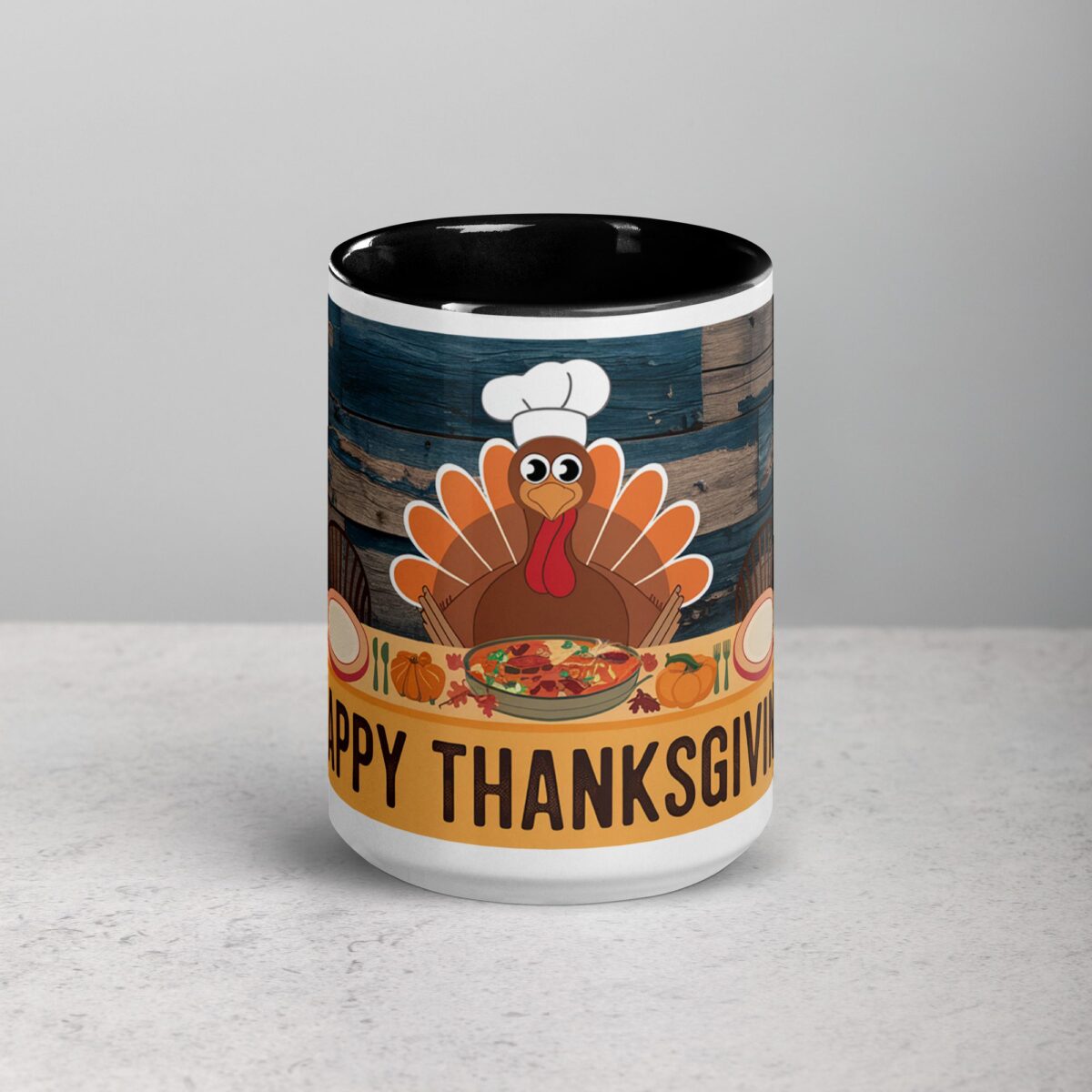 Happy Thanksgiving Fun Coffee Mug & Tea Cup - Image 4