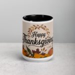 Happy Thanksgiving Sophisticated Coffee Mug & Tea Cup - Image 4