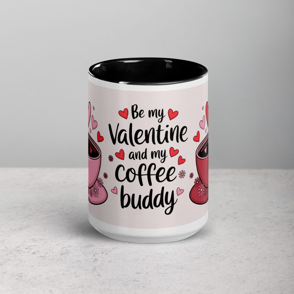 Be My Valentine and My Coffee Buddy Mug - Image 4