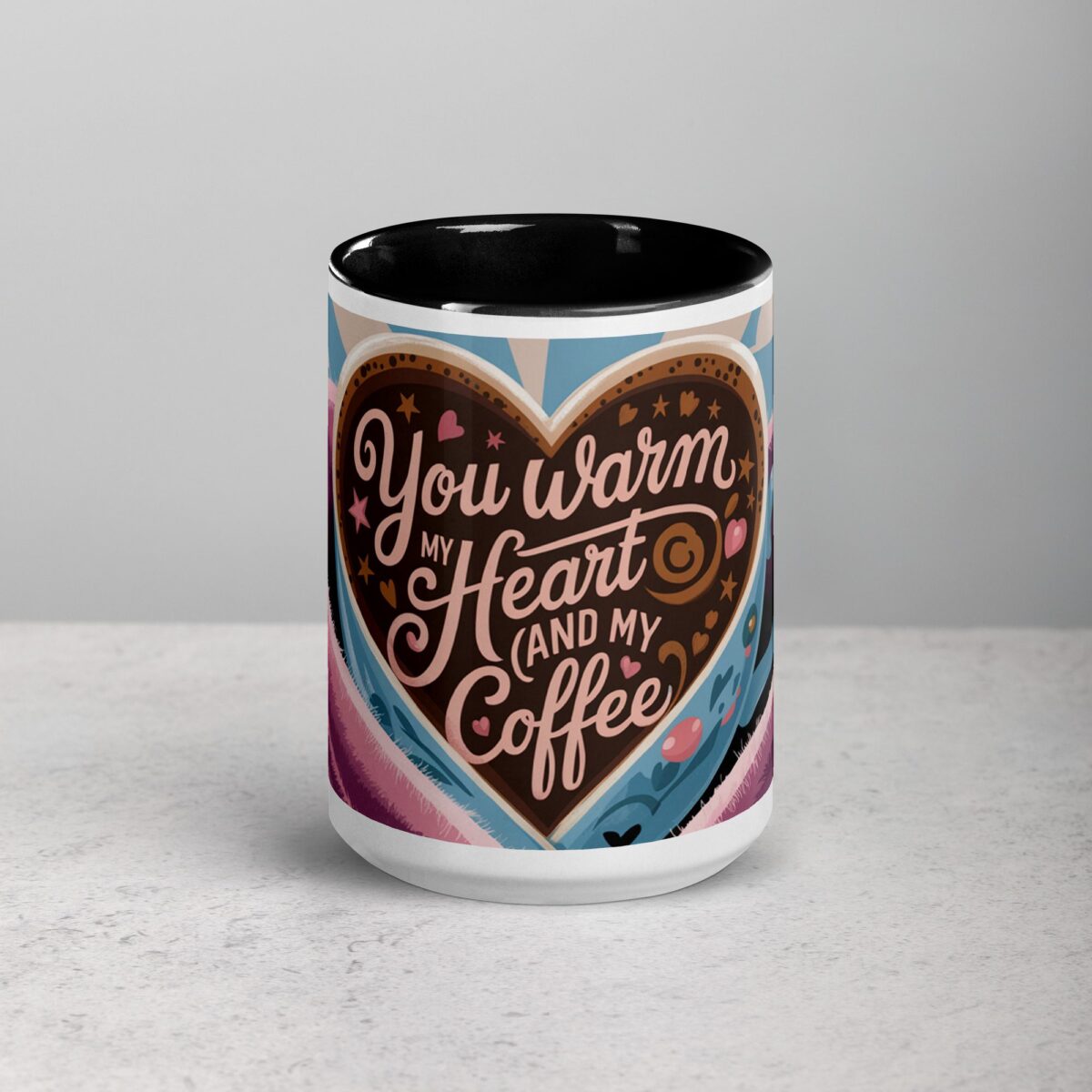 You Warm My Heart (and My Coffee) Mug - Image 4