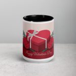 Happy Valentine's Day Elegant Coffee Mug - Image 4