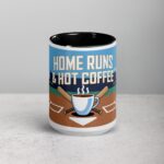 Home Runs & Hot Coffee Baseball Mug - Image 4