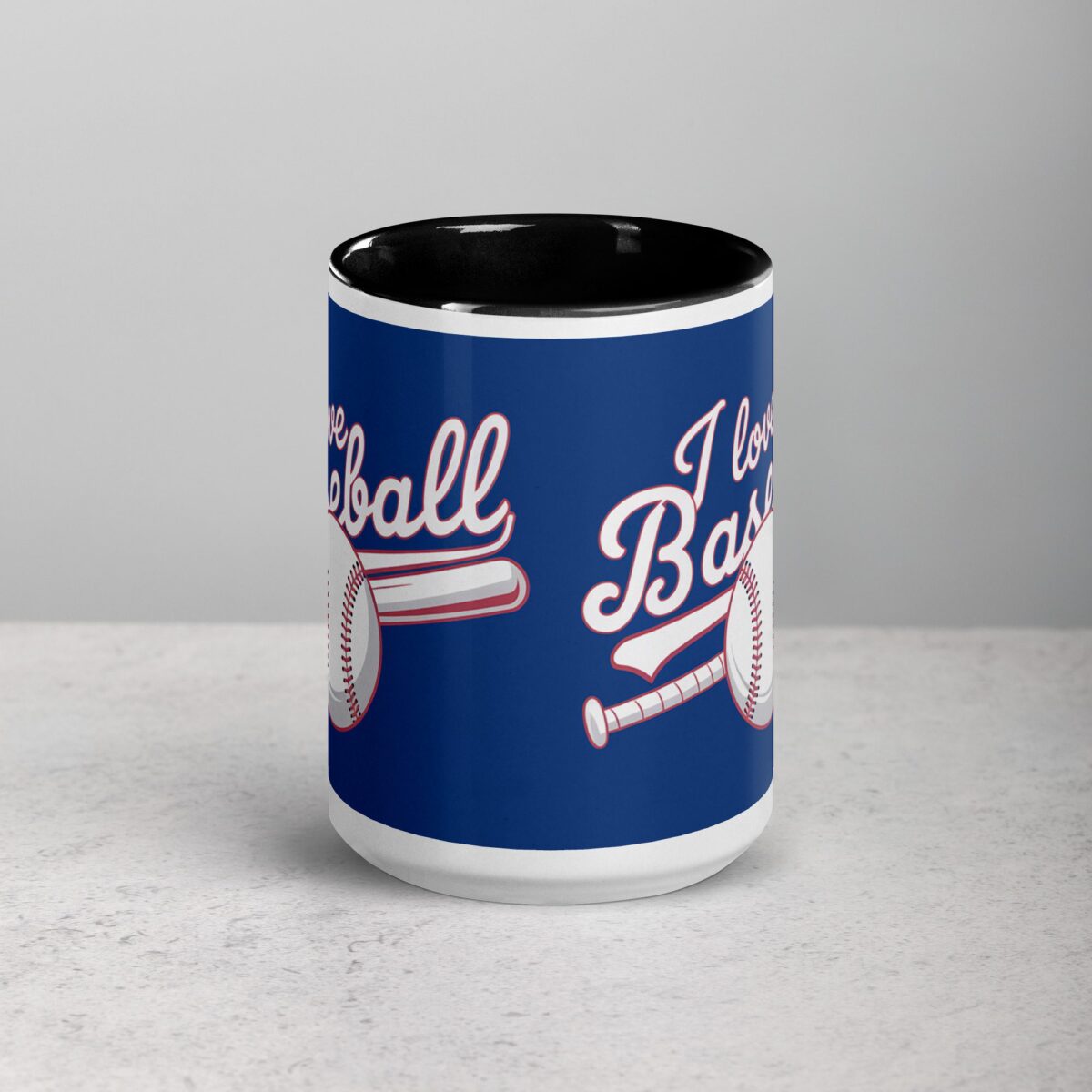 I Love Baseball Retro Coffee Mug & Tea Cup - Image 4
