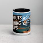 Strikeouts & Steaming Cups Coffee Mug & Tea Cup - Image 4