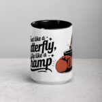 Float Like a Butterfly, Sip Like a Champ Coffee & Tea Mug - Image 4