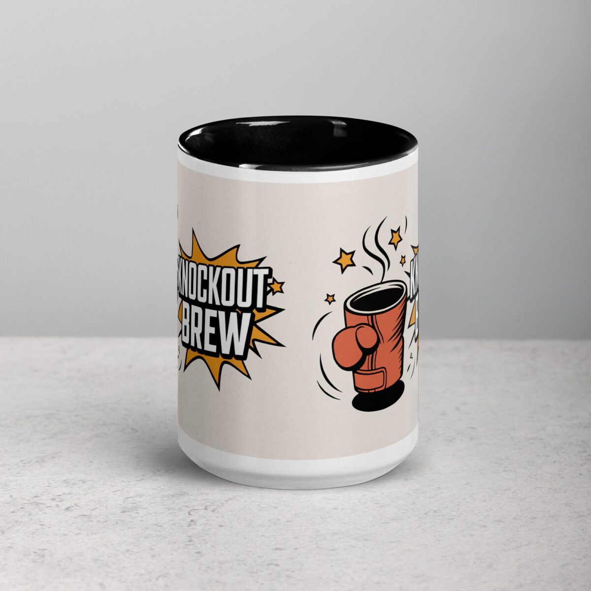 Knockout Brew Boxing Coffee Mug - Image 4