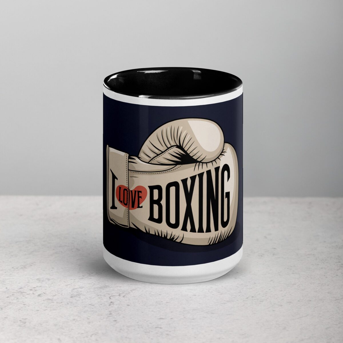 I Love Boxing Elegant Coffee Mug & Tea Cup - Image 4