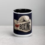 I Love Boxing Elegant Coffee Mug & Tea Cup - Image 4