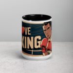 I Love Boxing Retro Coffee Mug & Tea Cup - Image 4