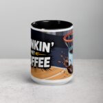 Dunkin' My Coffee Basketball Mug - Image 4