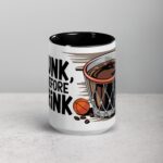 I Dunk, Therefore I Drink Basketball Coffee Mug - Image 4