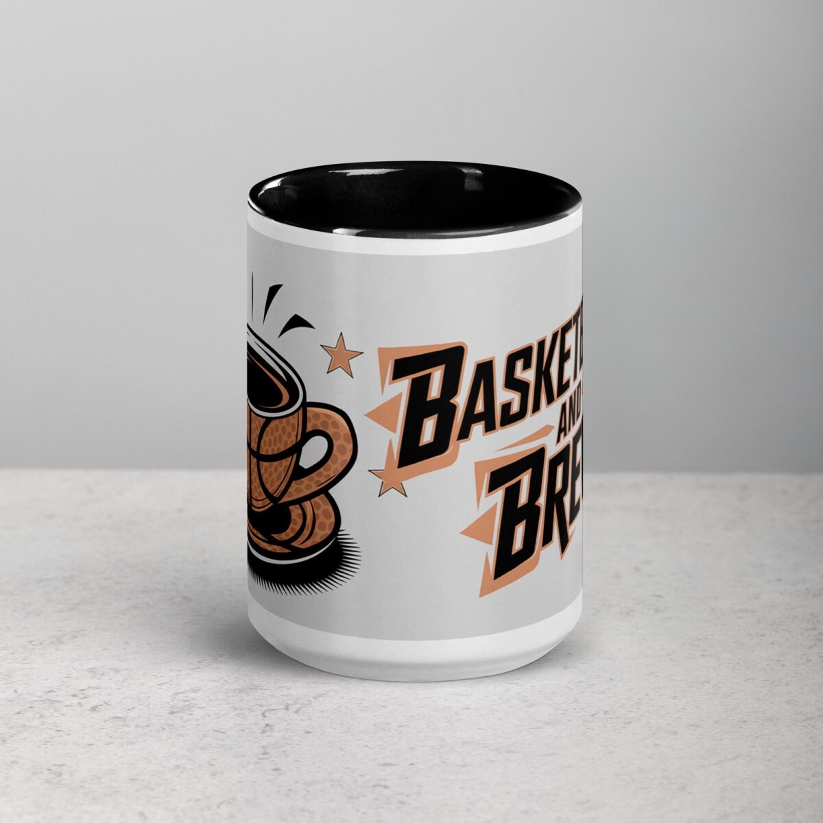 Basketballs and Brews Coffee Mug - Image 4