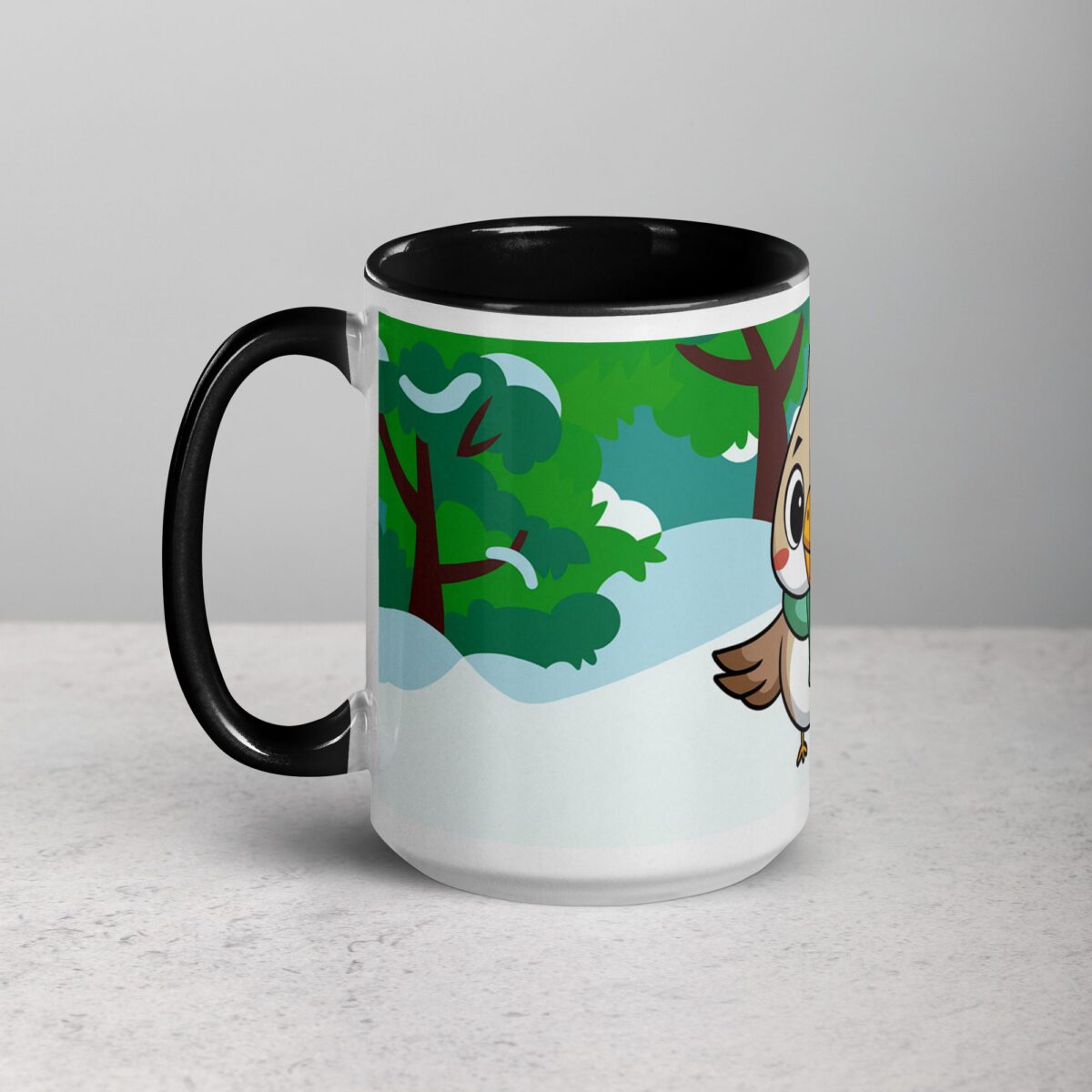 Cartoon Bird Coffee Mug & Tea Cup - Image 5