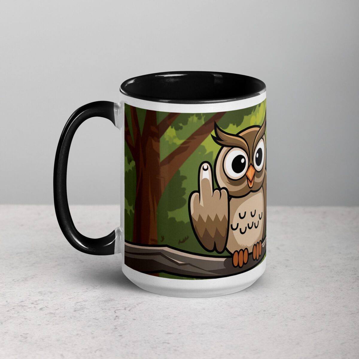 Owl Don't Give a Hoot Coffee Mug & Tea Cup - Image 5