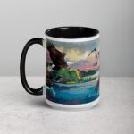 Flying Birds Graffiti Style Coffee Mugs & Tea Cup - Image 5