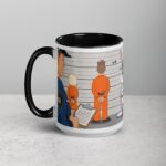 Bad Bunny Police Line  Coffee Mug & Tea Cup - Image 5