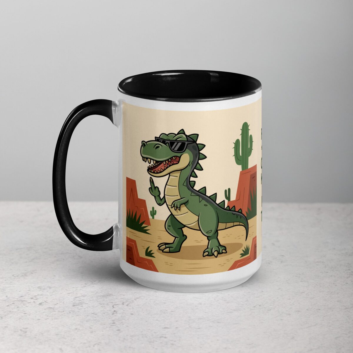 F"ck It Dinosaur Coffee Mug & Tea Cup - Image 5