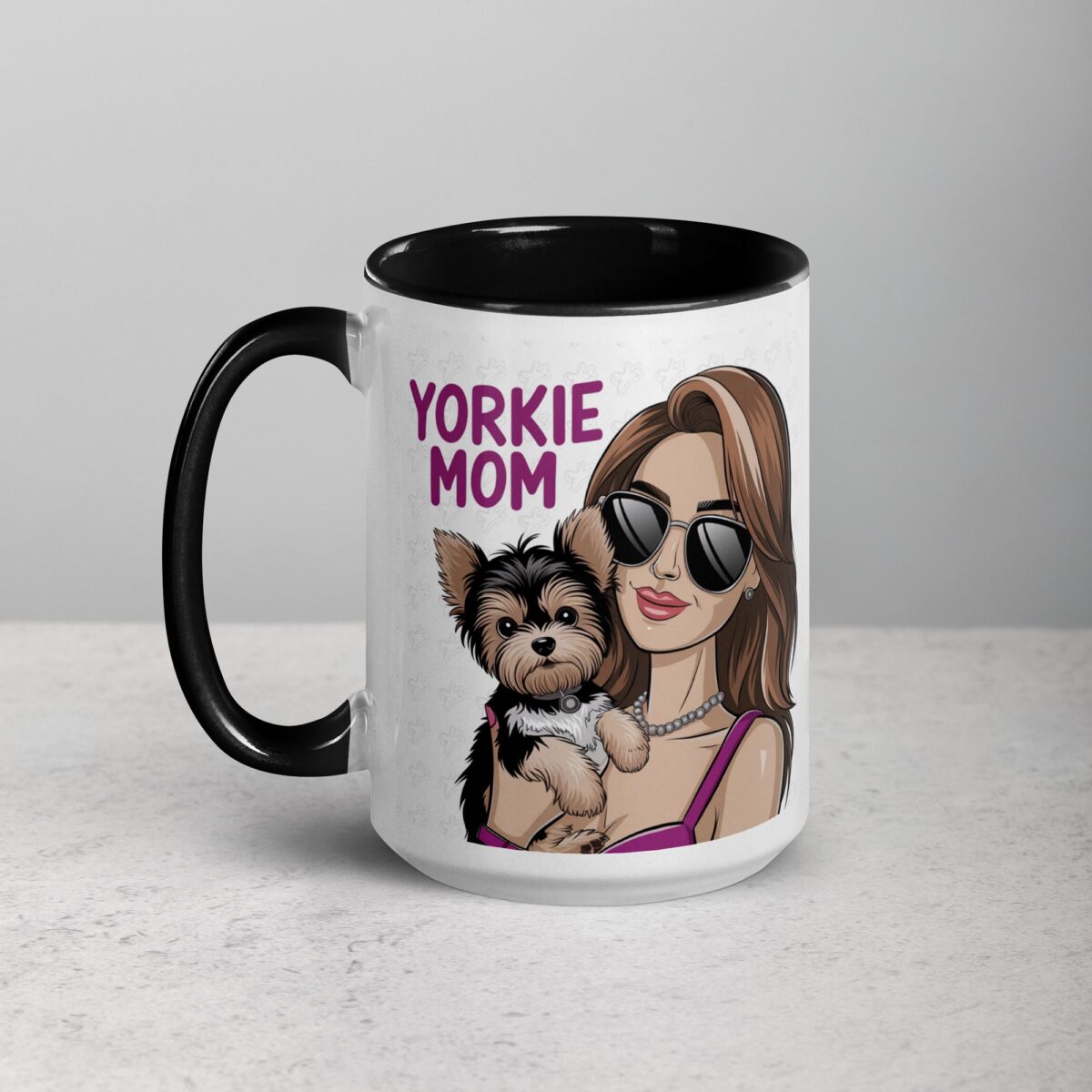 Yorkie Mom Coffee Mug & Tea Cup - Image 5
