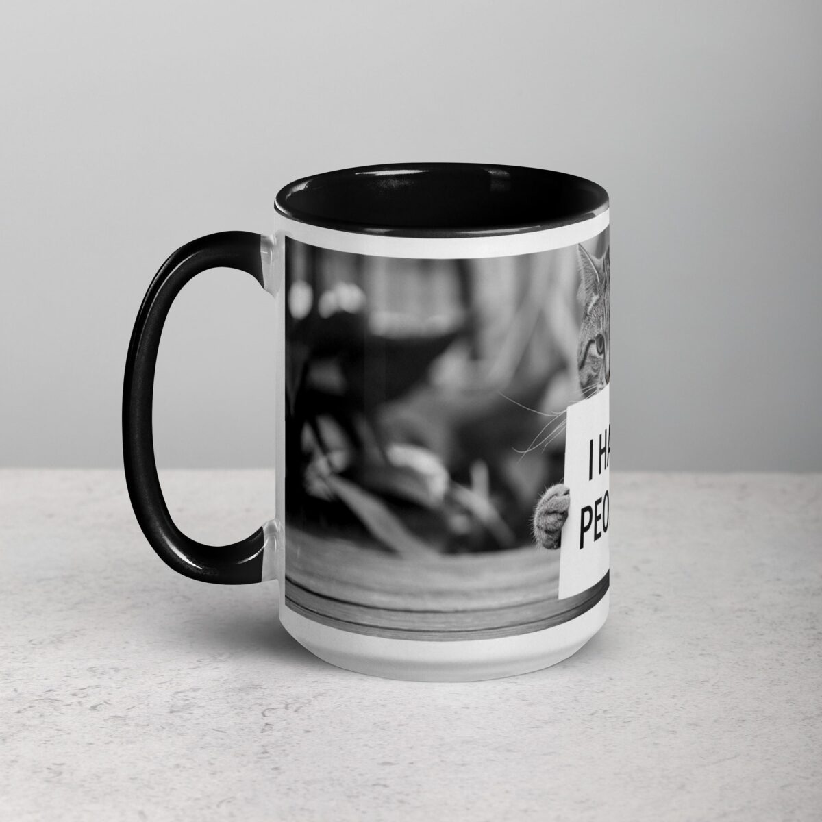 I Hate People Cat Coffee Mug & Tea Cup - Image 5