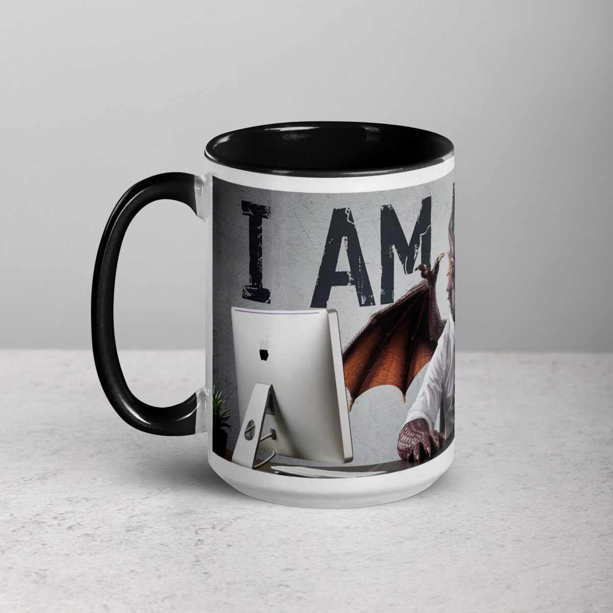 Dragon I am a Boss Coffee Mug & Tea Cup - Image 5