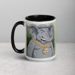 Gangster Elephant Thug Life Coffee Mug & Tea Cup - Image 5