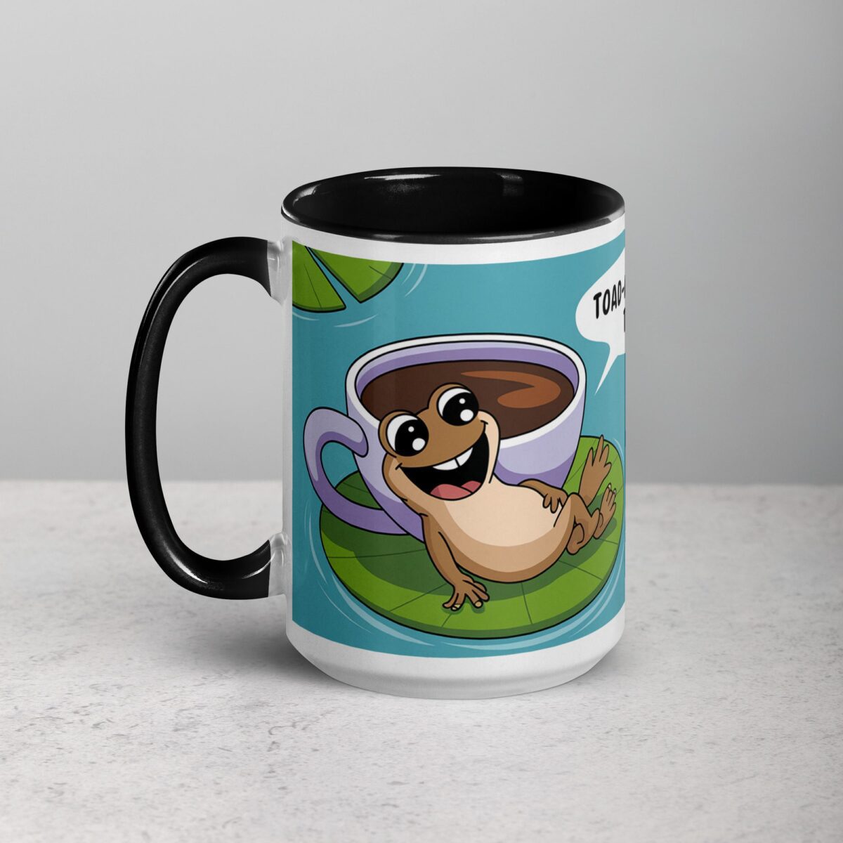 Toad-ally Addicted to Coffee Mug - Image 5