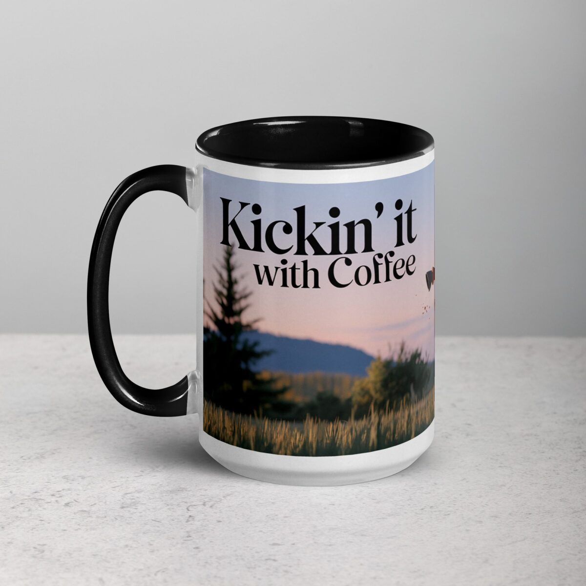 Kickin it with Coffee Horse Mug - Image 5