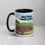 Hay There I Need a Coffee Horse Mug - Image 5