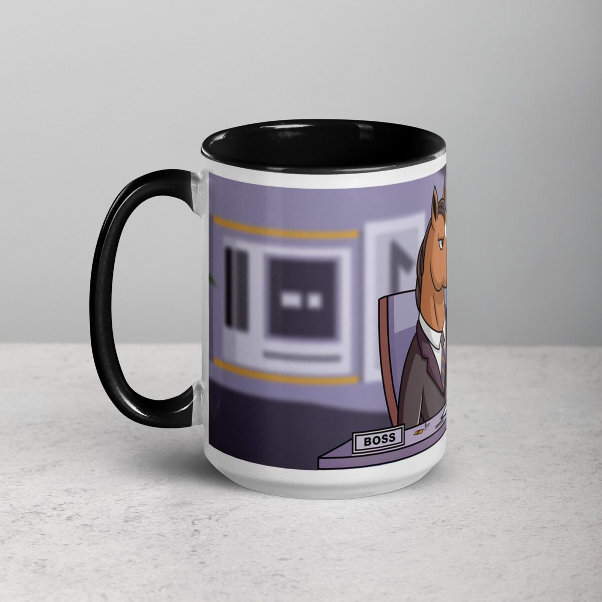 I am a Boss Horse Coffee Mug & Tea Cup - Image 5