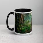 Majestic Lion Walking Through Jungle Mug - Image 5