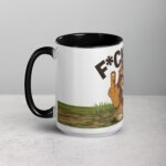 Middle Finger Lion Coffee Mug & Tea Cup - Image 5
