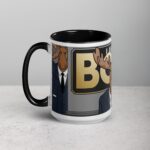 I am a Boss Moose Coffee Mug & Tea Cup - Image 5