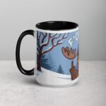Middle Finger Moose Coffee Mug & Tea Cup - Image 5