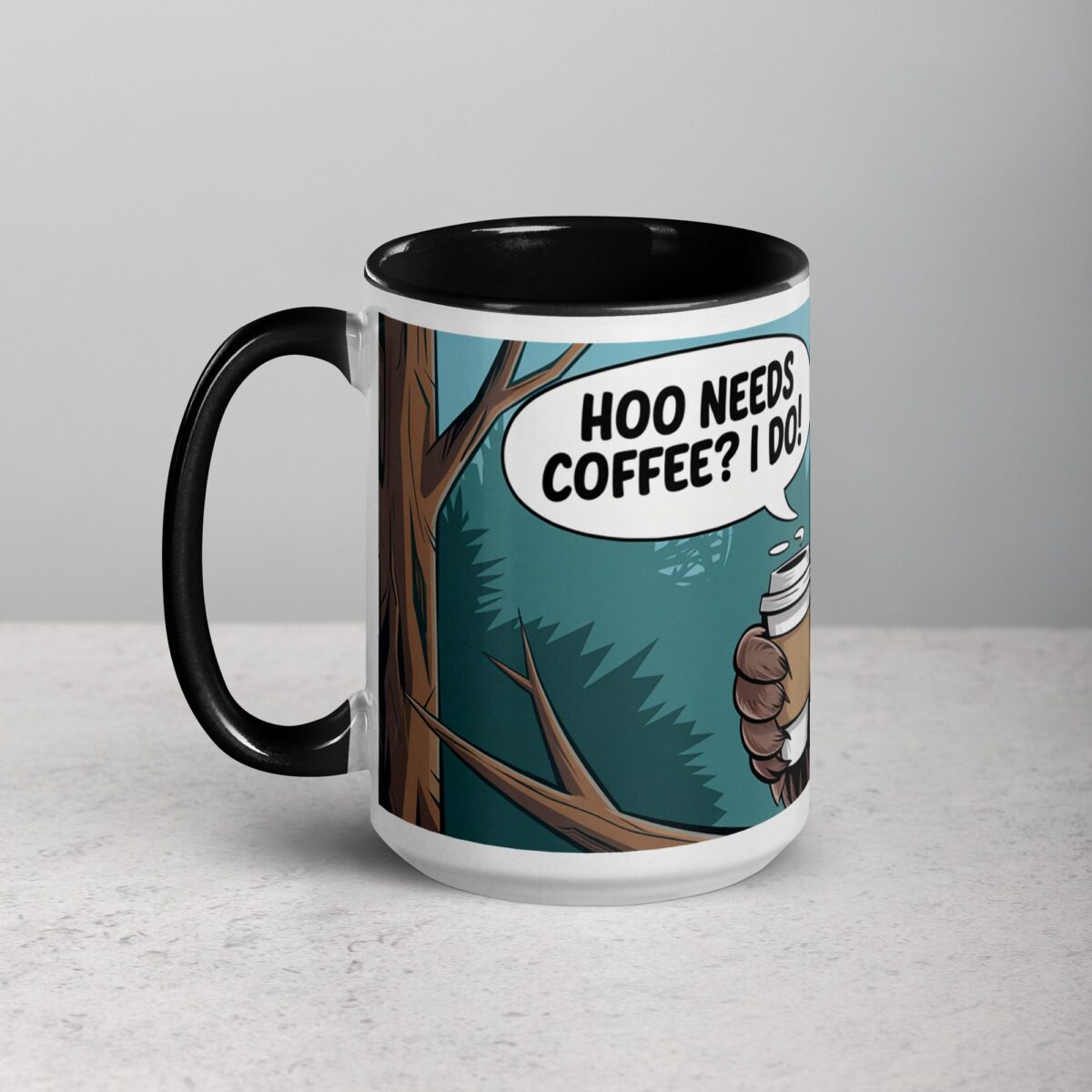 Hoo Needs Coffee? I Do! Owl Mug - Image 5