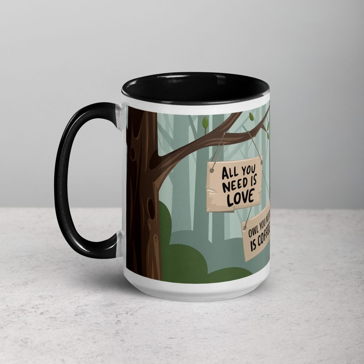 Owl You Need is Coffee Mug - Image 5