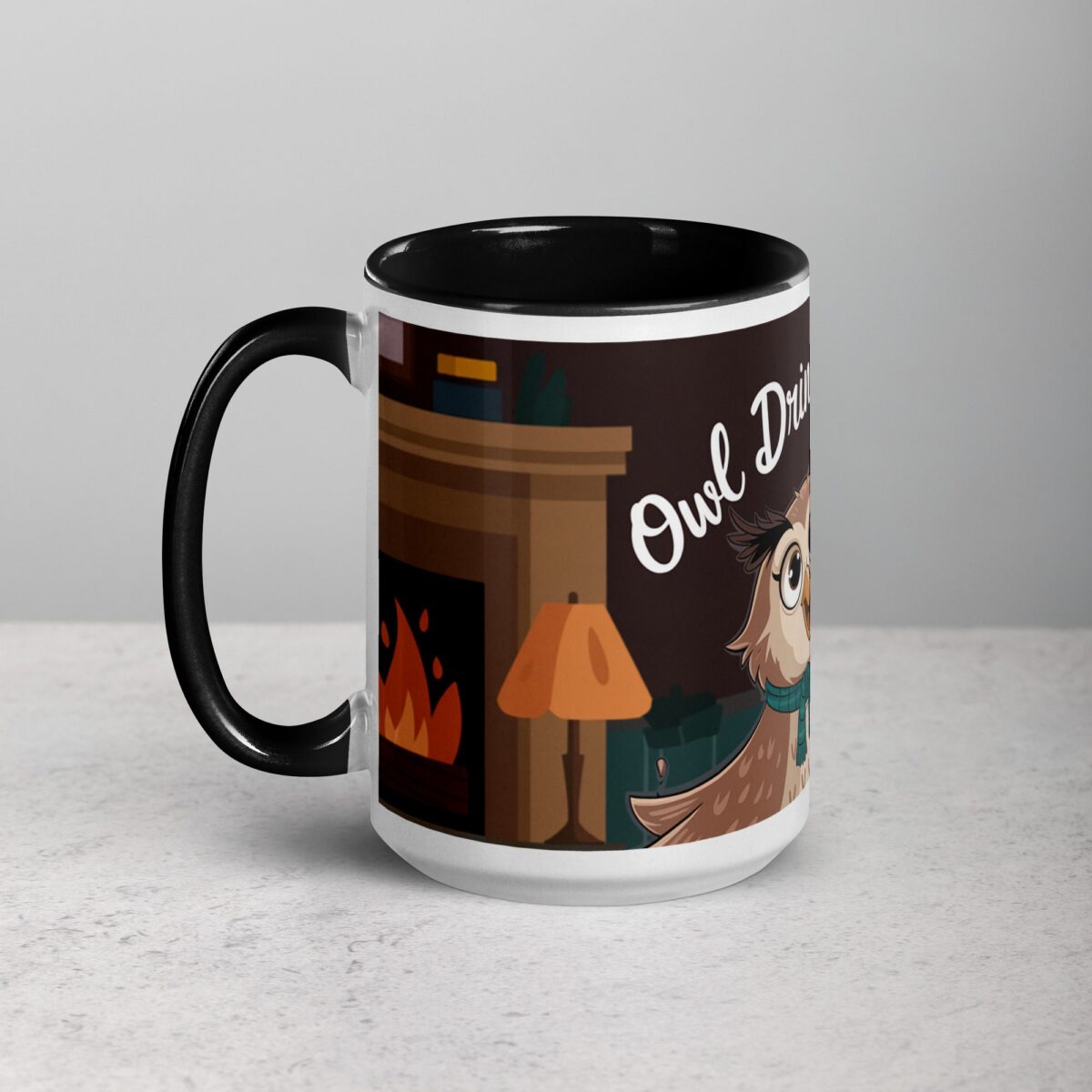 Owl Drink to That! Coffee Mug - Image 5