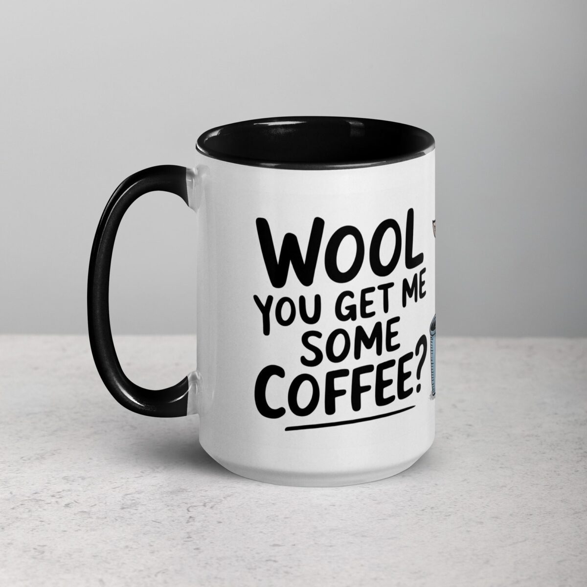 Wool You Get Me Some Coffee? Sheep Mug - Image 5