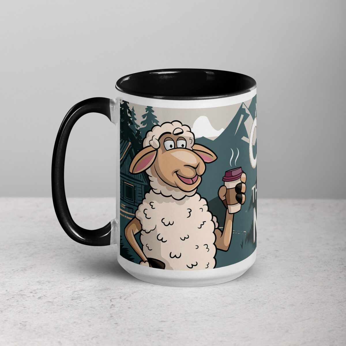 Coffee: The Baaaah-d Necessity Sheep Mug - Image 5