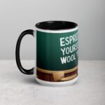 Espresso Yourself, Wool You? Sheep Coffee Mug - Image 5