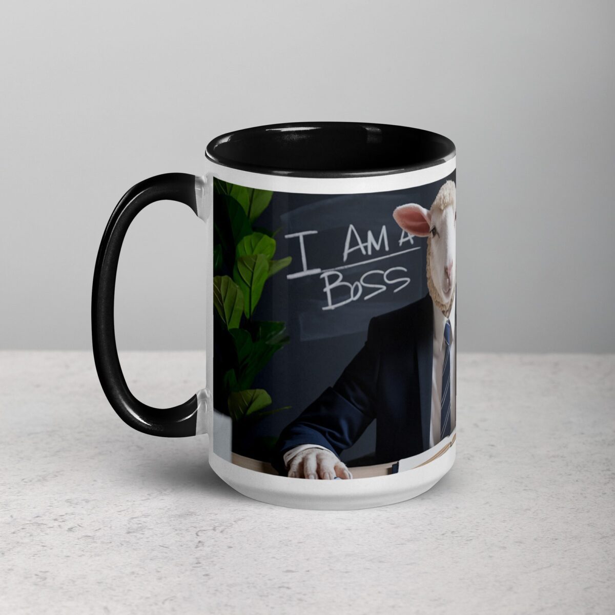 I am a Boss Sheep Coffee Mug & Tea Cup - Image 5