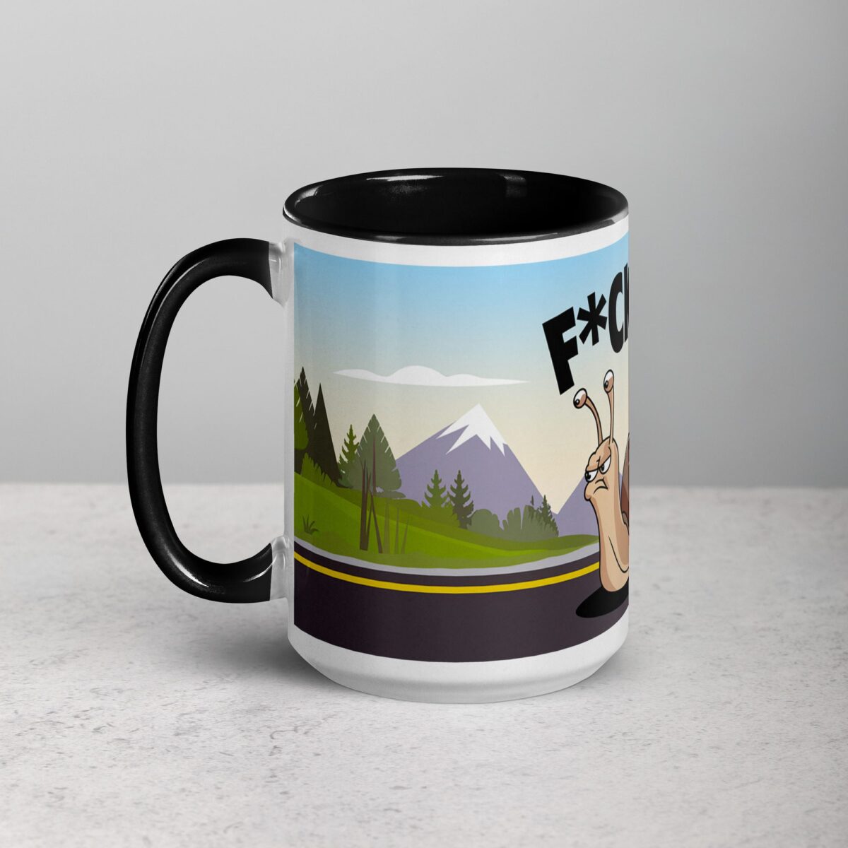 F-Off Snail Coffee Mug & Tea Cup - Image 5