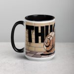 Thug Life Gangster Snail Coffee Mug & Tea Cup - Image 5