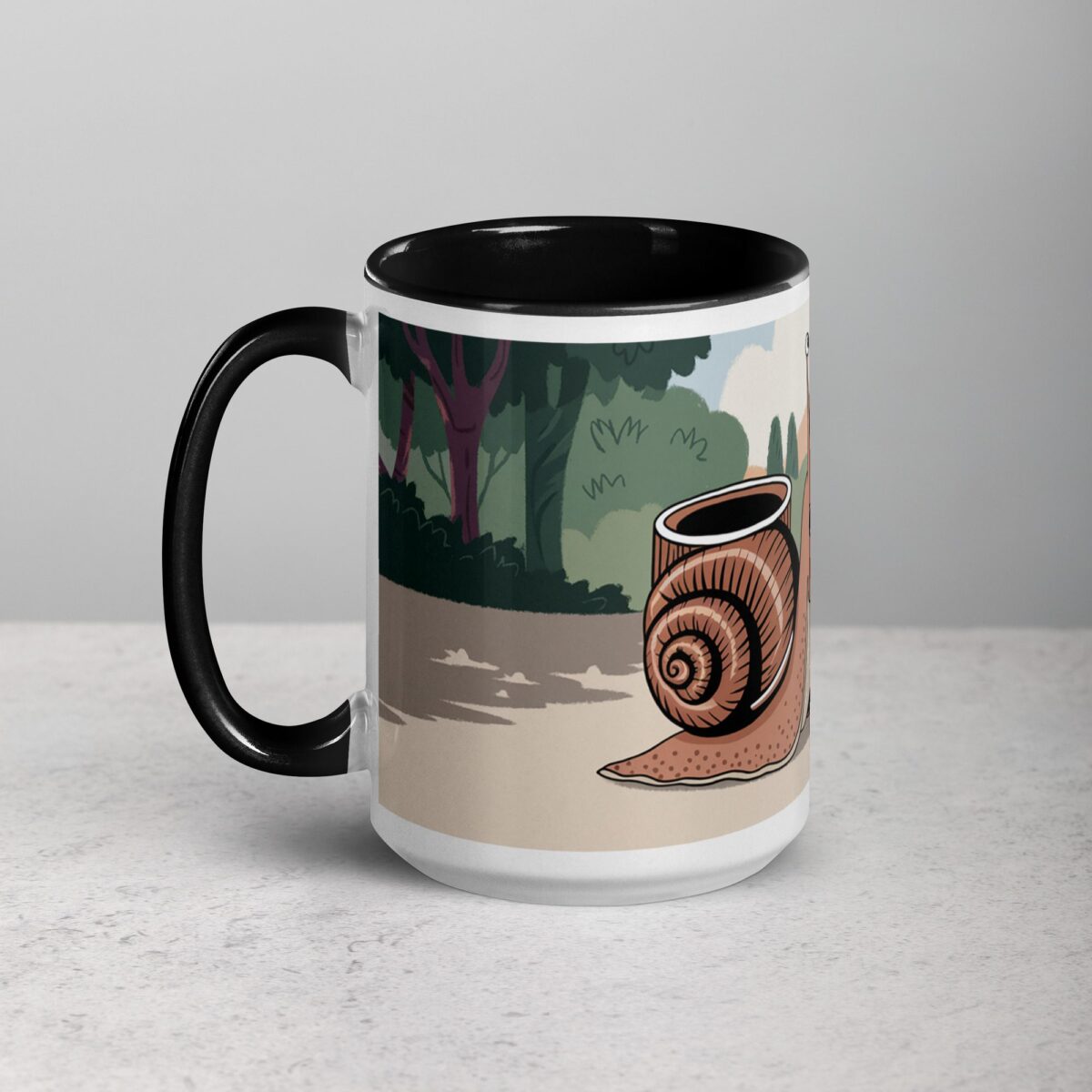 Shell Yeah, I Need Coffee! Snail Mug - Image 5