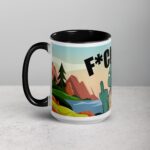 Middle Finger Turtle Coffee Mug & Tea Cup - Image 5