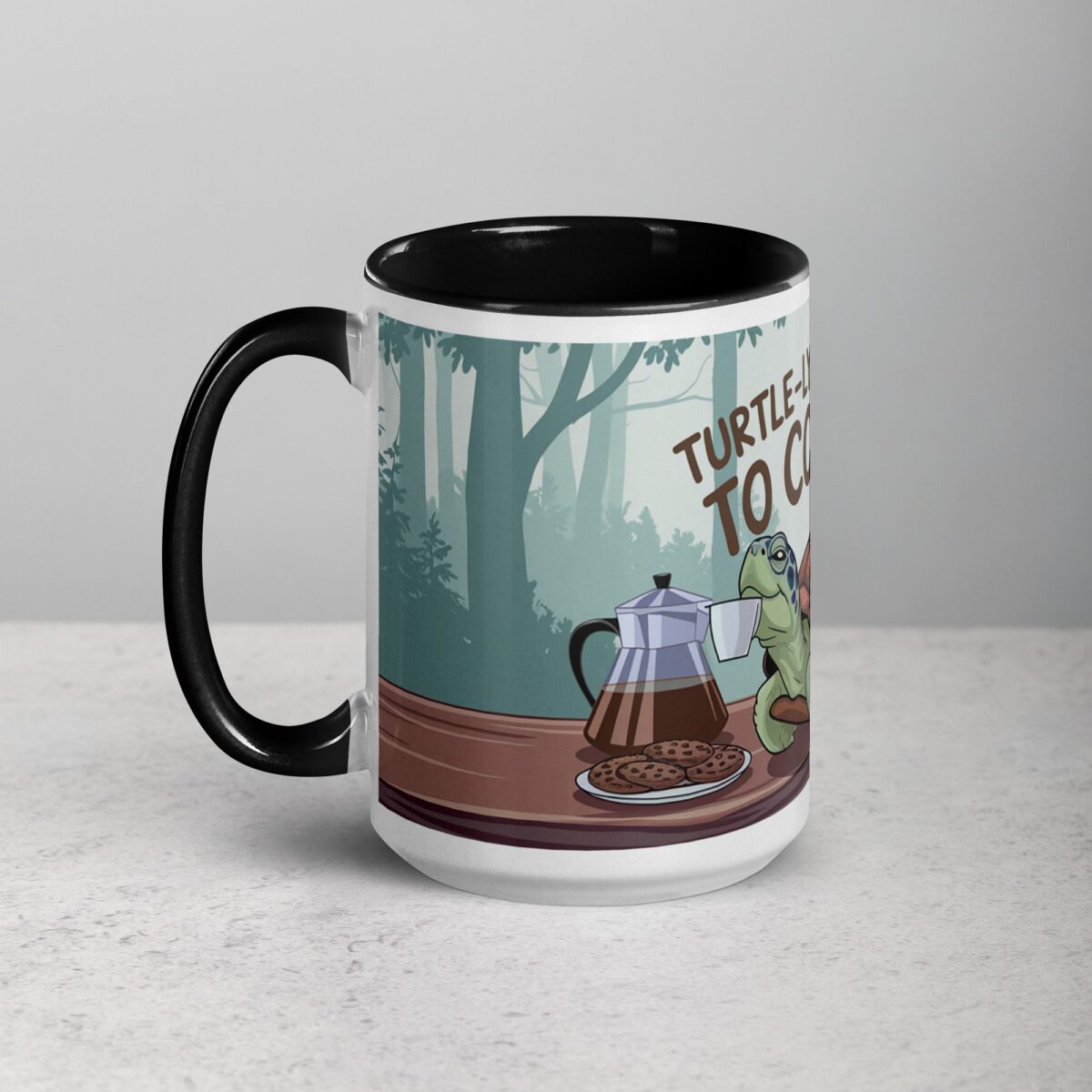 Turtle-ly Addicted to Coffee Mug - Image 5
